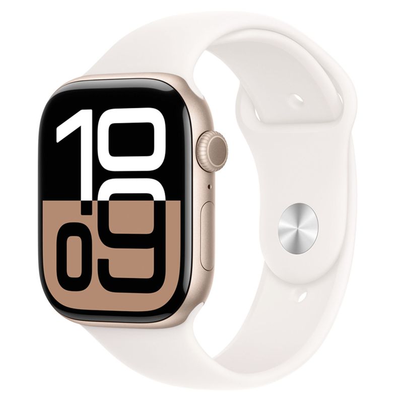 APPLE - Apple Watch Series 10 (Gps)-Caja Aluminio 46mm-Correa Deportiva Talla M/L