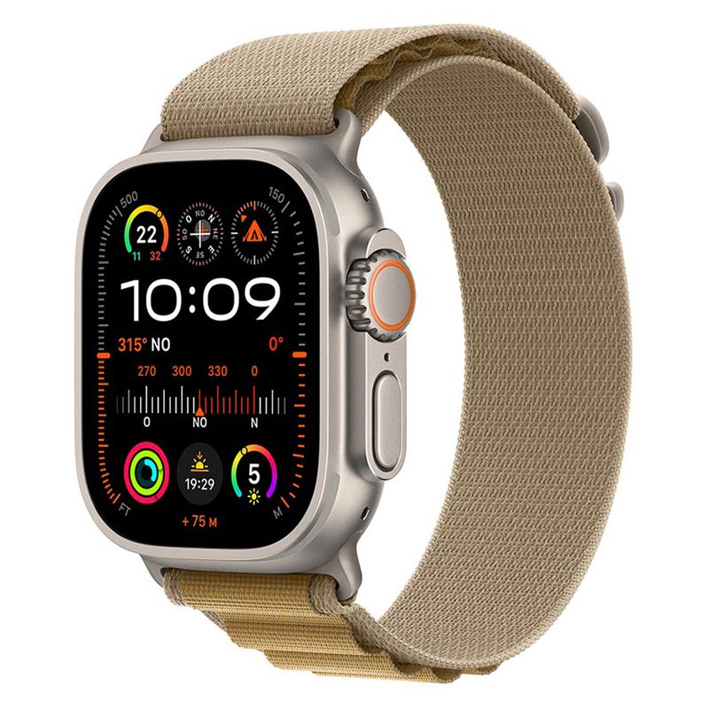 APPLE - Apple Watch Ultra2 (Gps+Cellular)-Caja de Titanio Negro de 49mm-Correa Loop -Talla L