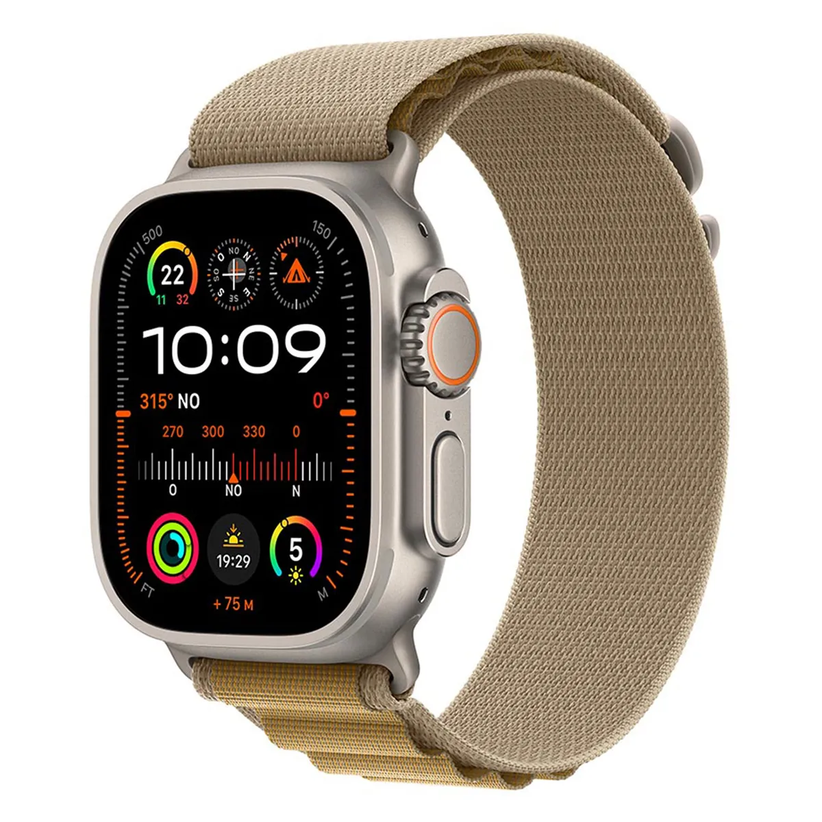 APPLE - Apple Watch Ultra 2 (Gps + Cellular) - Titanio 49 Mm - Correa Loop - Talla M