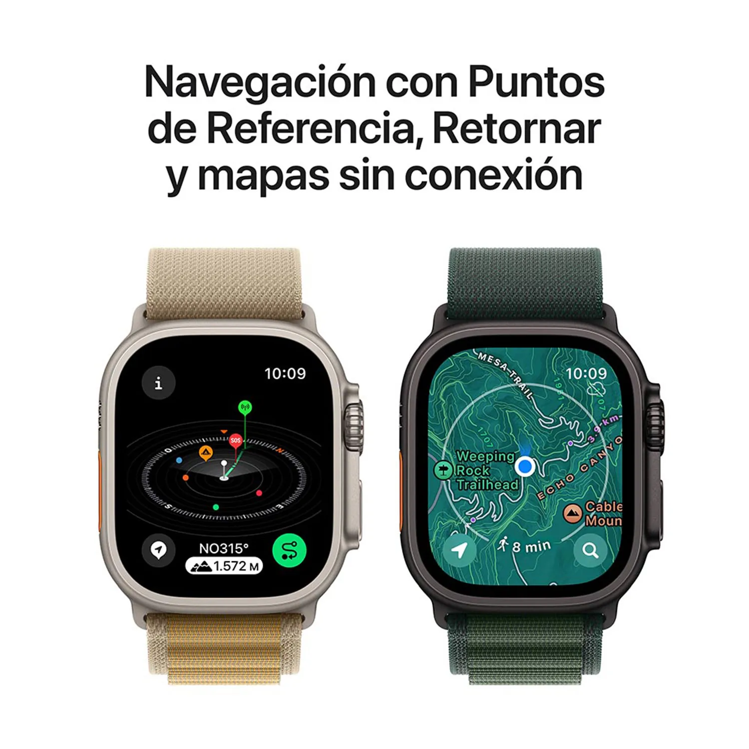 APPLE Apple Watch Ultra 2 (Gps + Cellular) - Titanio 49 Mm