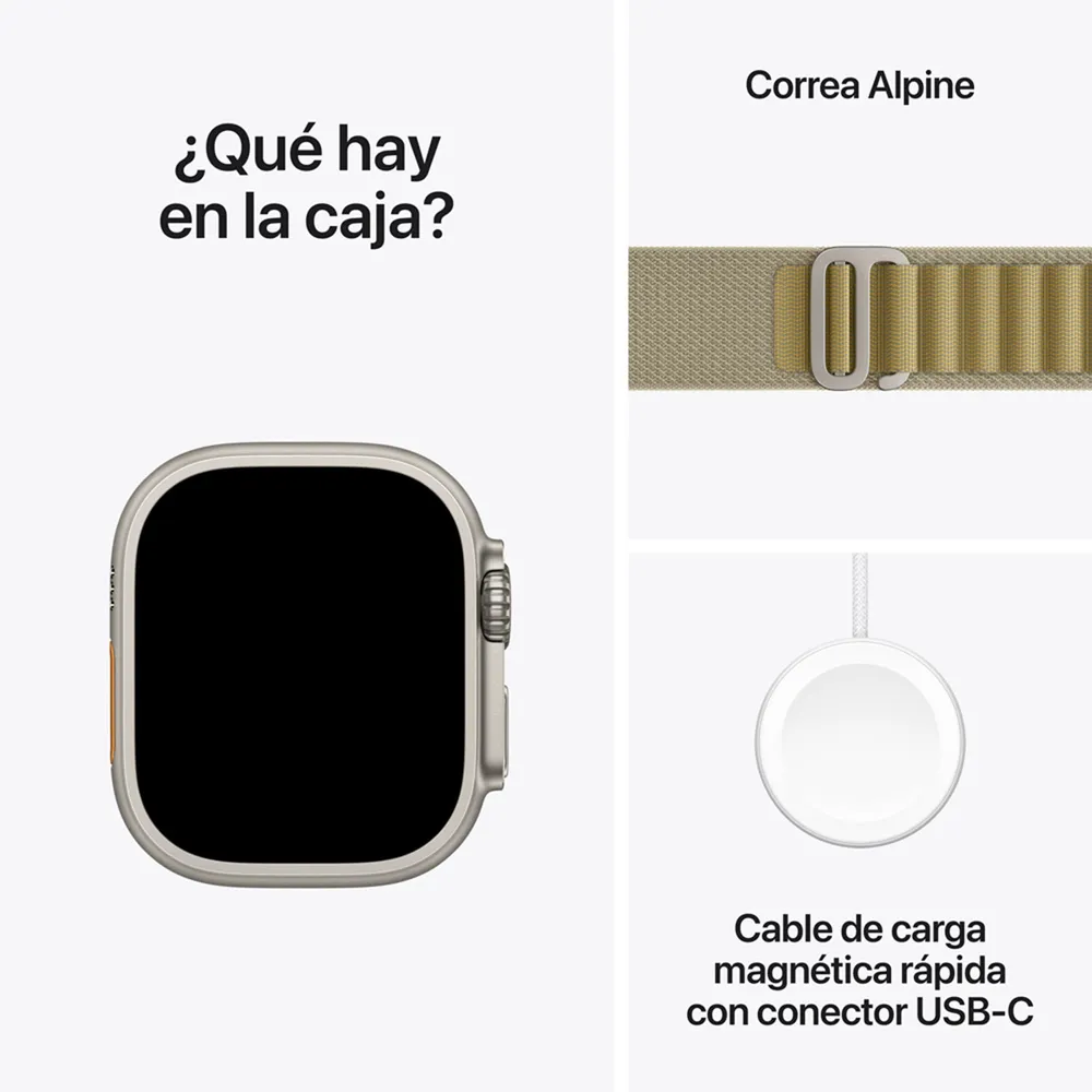 Apple Watch Ultra 2 49mm Titanio Natural, foto 9