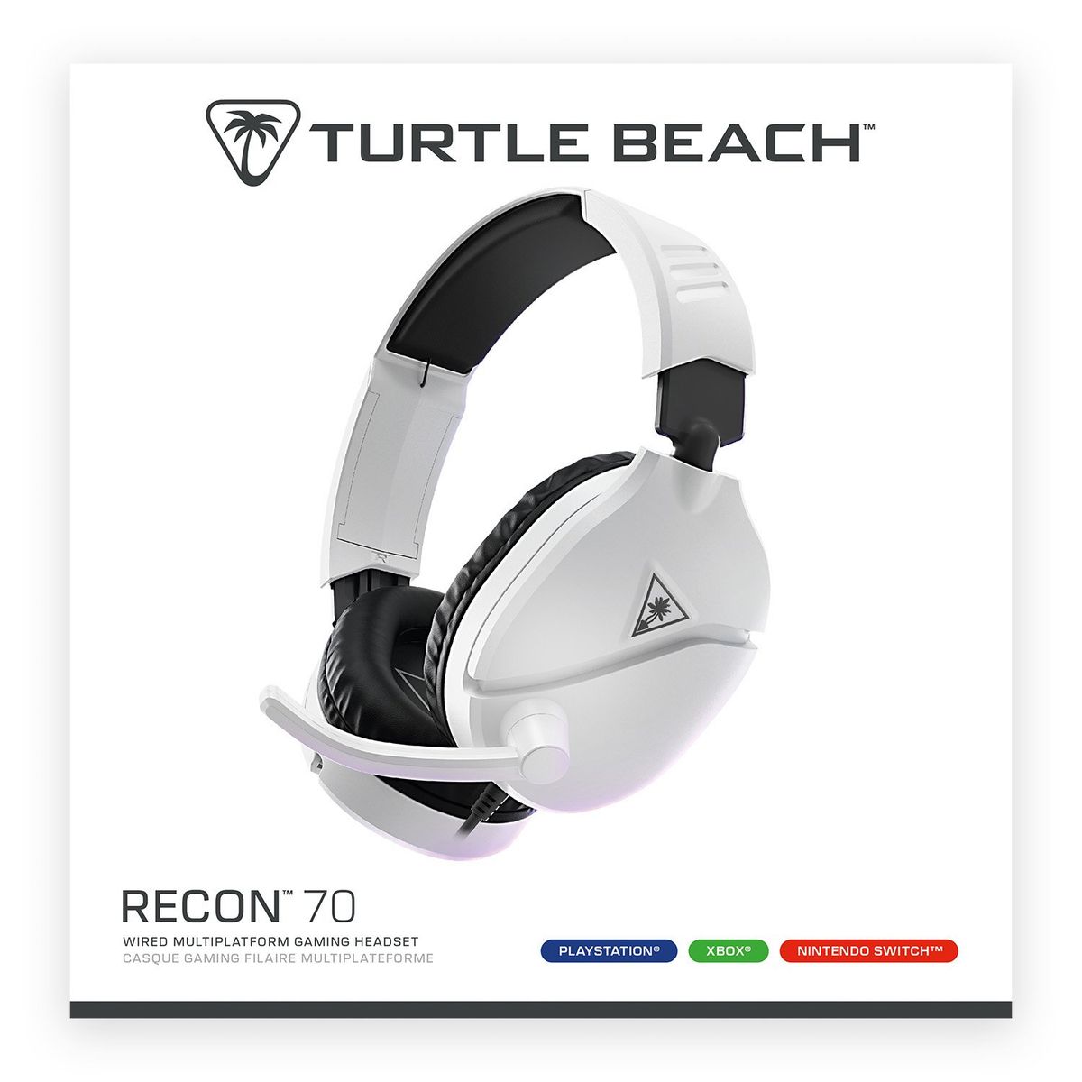 TURTLE BEACH - Audifono Headset Recon 70 White Turtle Beach