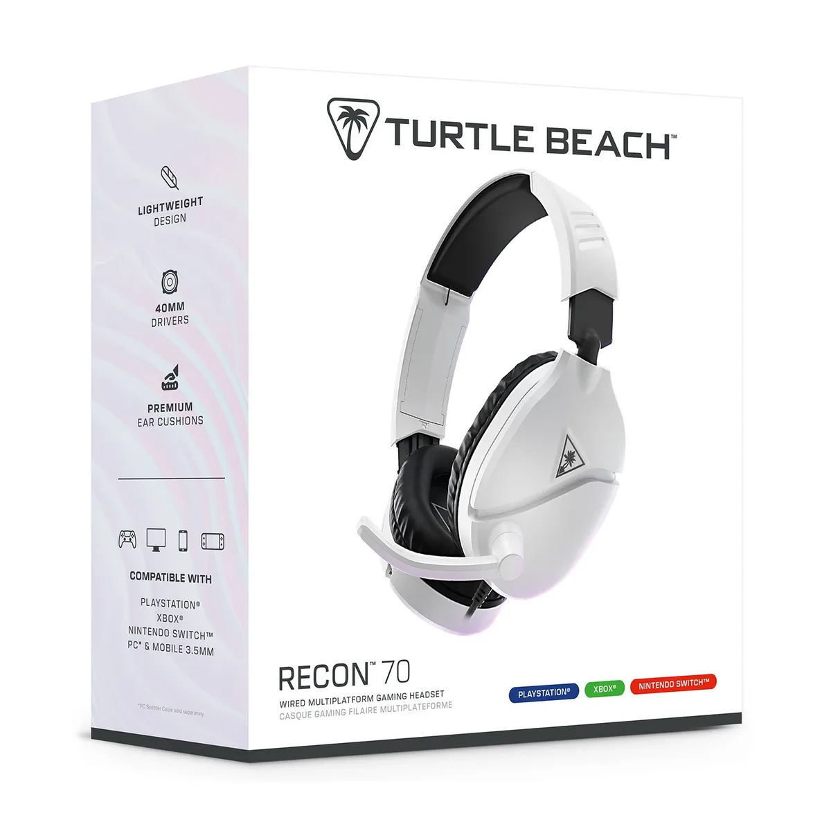 TURTLE BEACH - Audifono Headset Recon 70 White Turtle Beach