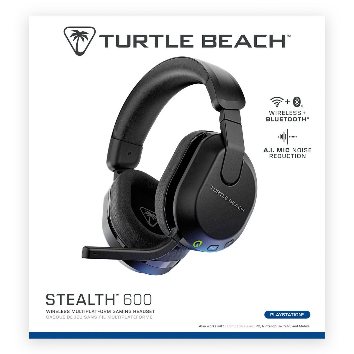 TURTLE BEACH - Audífono Headset Tb Stealth 600 Gen 3 Black Turtle Beach