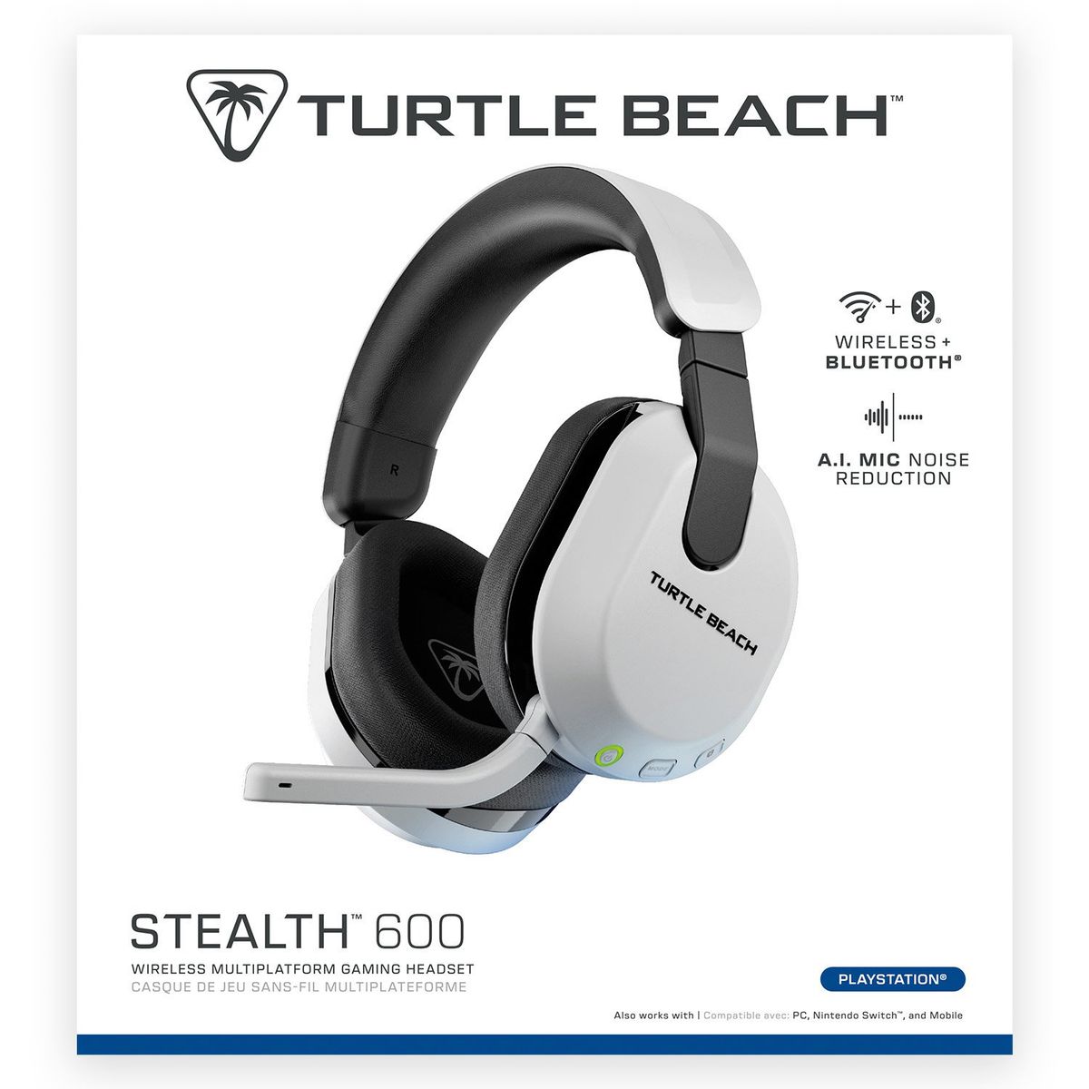 TURTLE BEACH - Audífono Headset Tb Stealth 600 Gen 3 White Turtle Beach