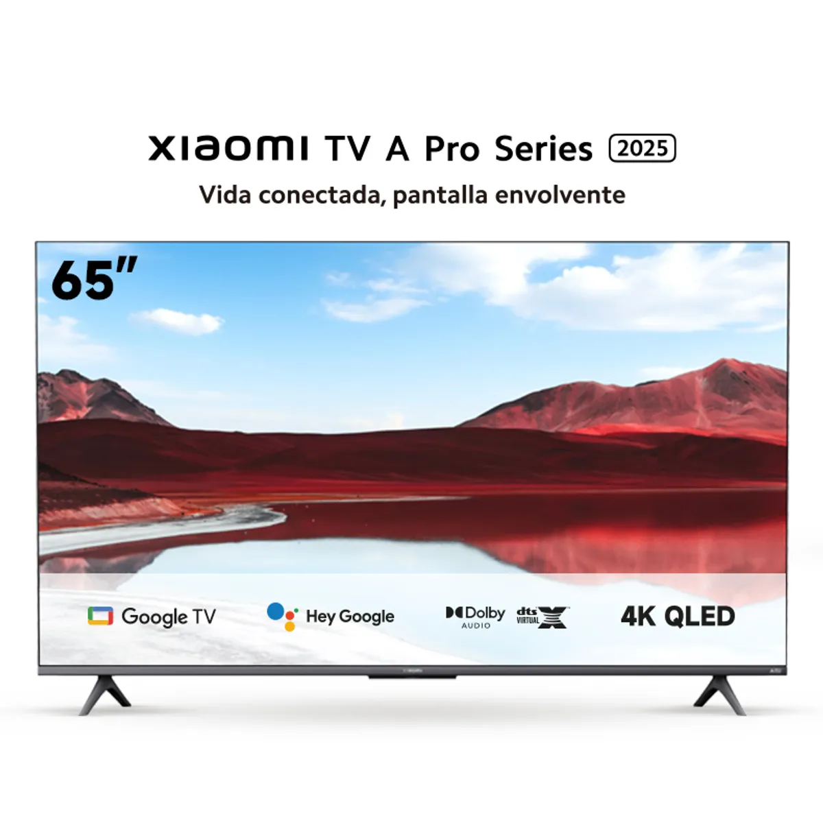 XIAOMI - QLED Smart TV 65" A Pro 2025 65 4K Ultra HD Google Tv Xiaomi