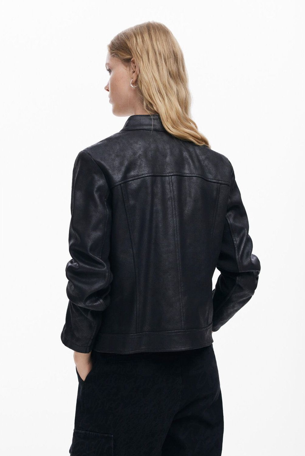 DESIGUAL - Chaqueta Biker Regular Mujer Desigual