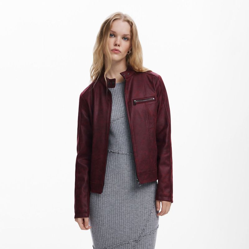 DESIGUAL - Chaqueta Biker  Mujer Desigual