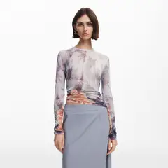 DESIGUAL - Sweater Cuello Perkins Arty Mujer