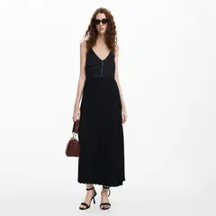 DESIGUAL - Vestido Largo Híbrido Mujer