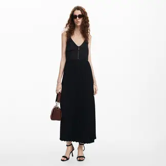 DESIGUAL - Vestido Largo Híbrido Mujer