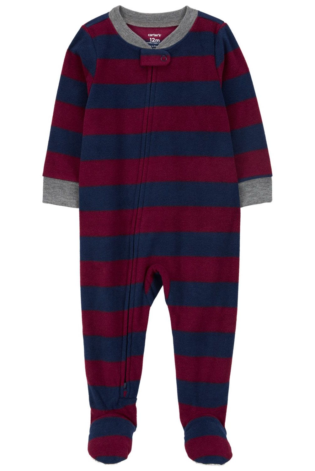 CARTER'S - Pijama Polar Rayas Niño Carter's