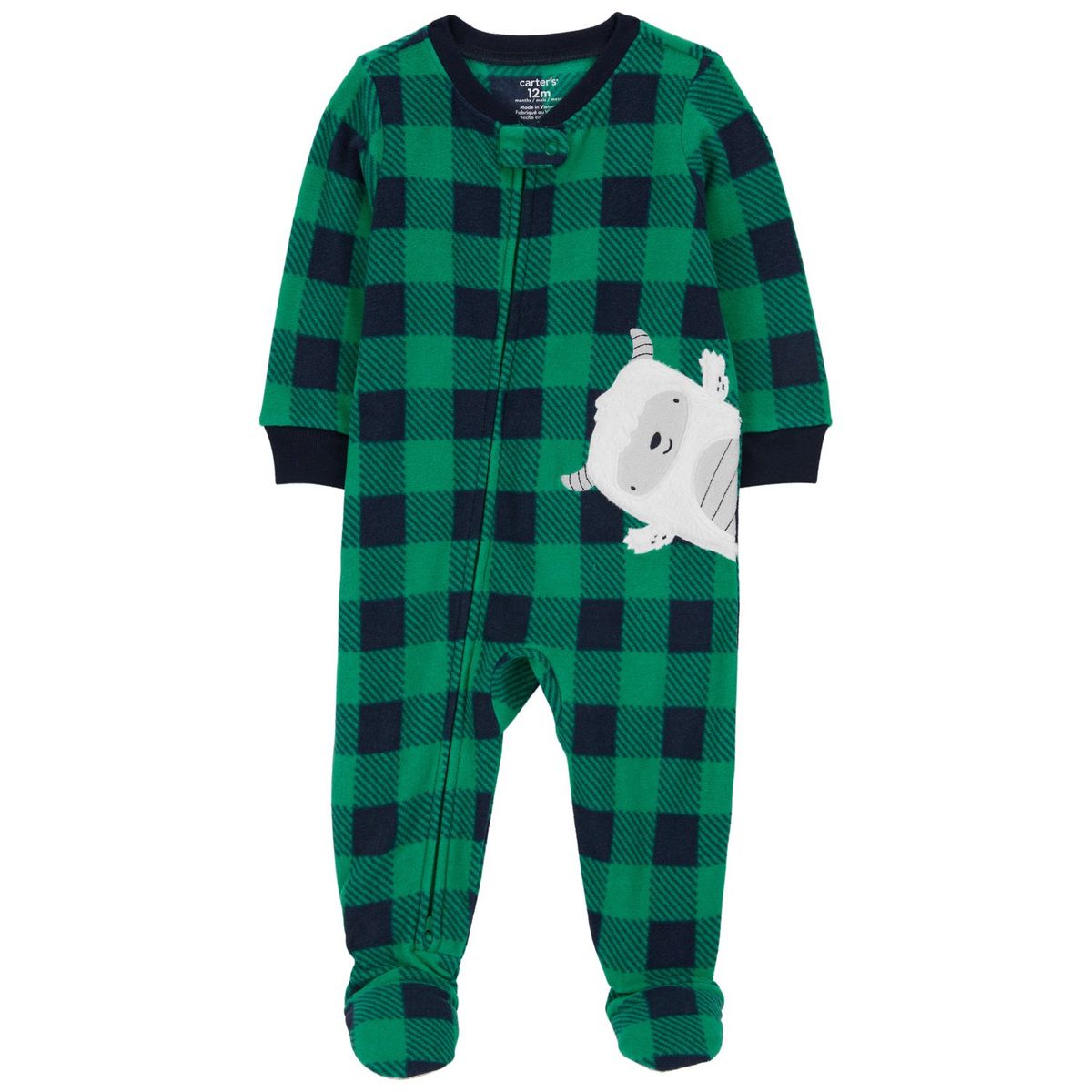 CARTER'S - Pijama Polar Aplicación Bebé Niño Carter's