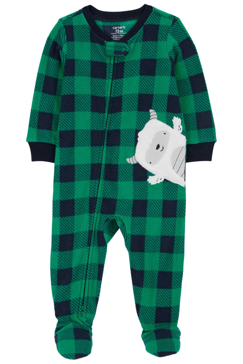 CARTER'S - Pijama Polar Aplicación Niño Carter's