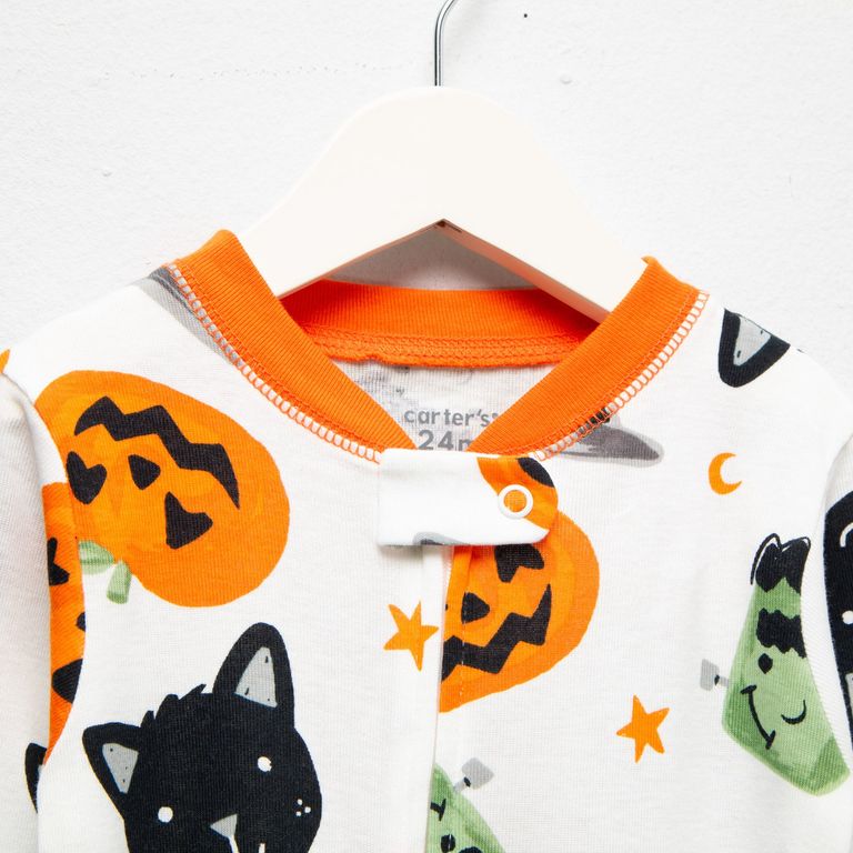 Pijama Algodón Halloween Estampado Bebé Unisex