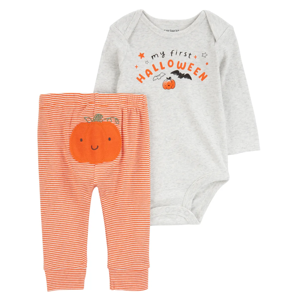 CARTER'S - Conjunto 2 Piezas Halloween Body y Pantalón Bebé Unisex Carter's