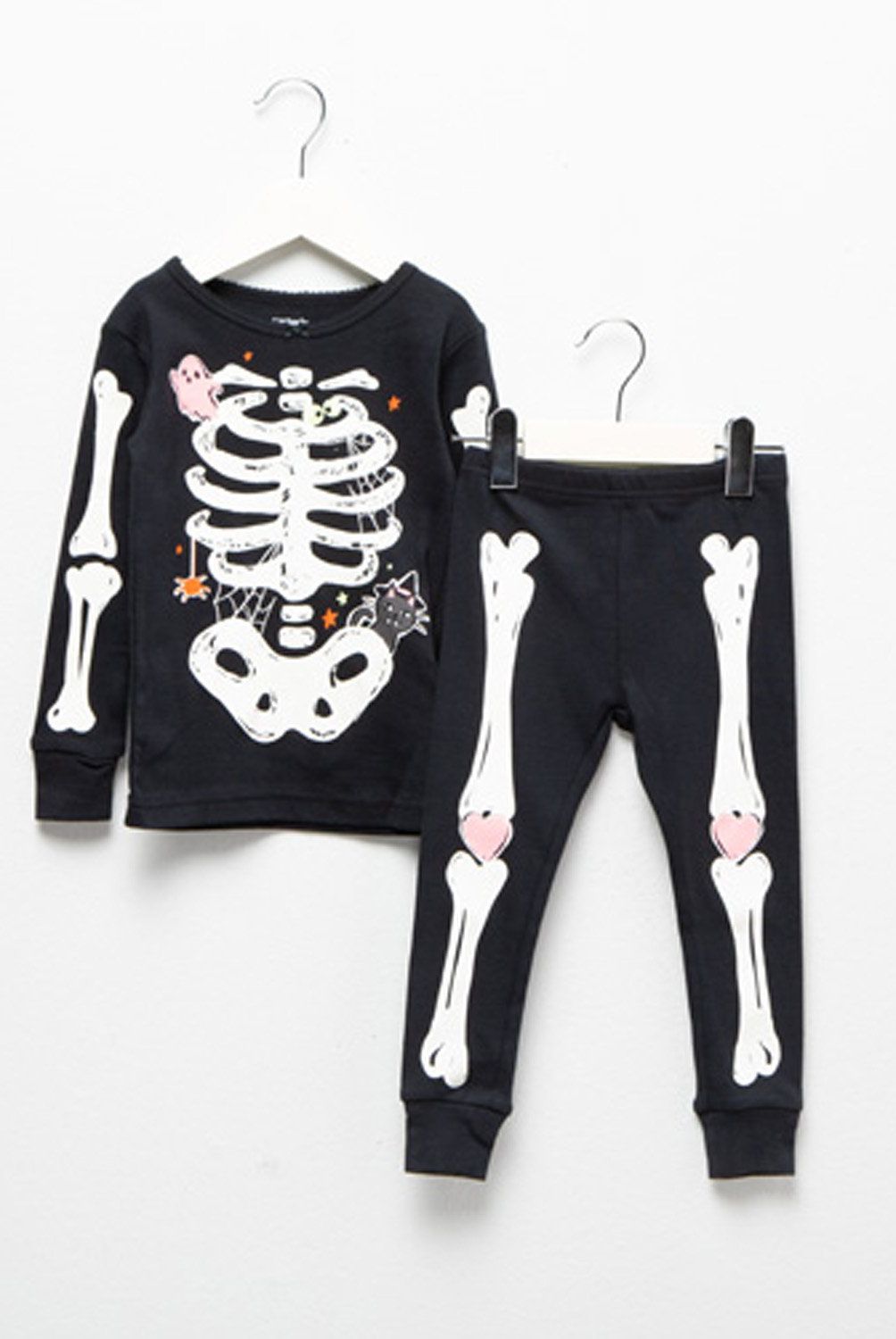 CARTER'S - Pijama 2 Piezas Algodón Halloween Esqueleto Bebé Niña Carter's