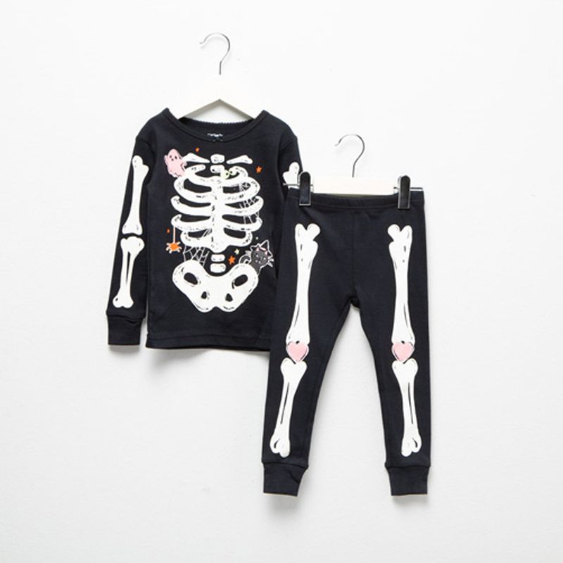 CARTER'S - Pijama 2 Piezas Esqueleto Halloween Algodón Bebé Niña Carter's