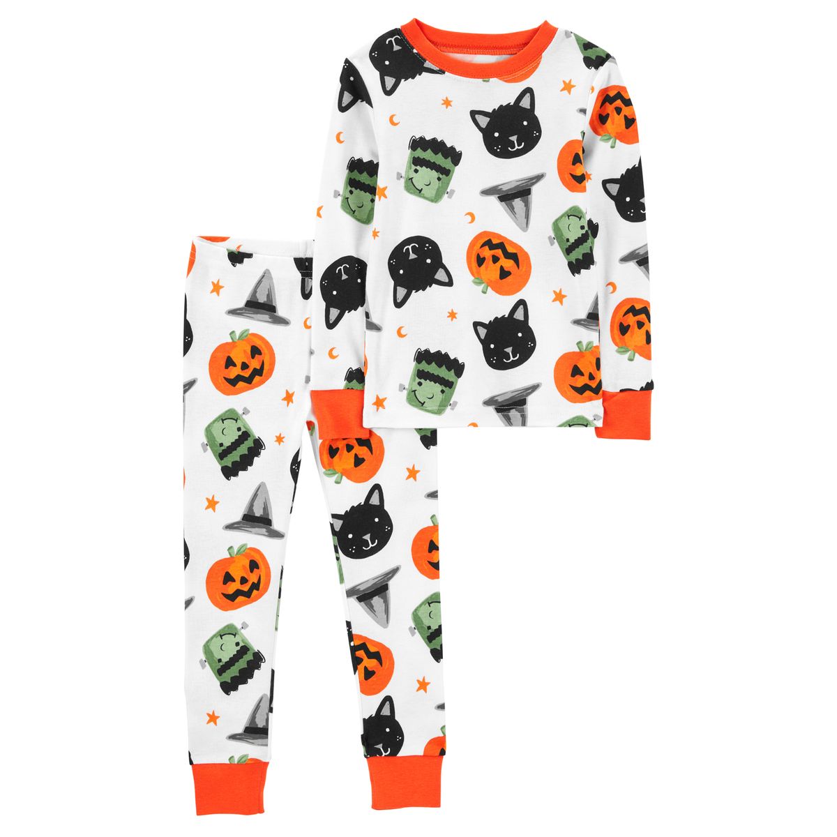 CARTER'S - Pijama 2 Piezas Estampado Halloween Algodón Unisex Carter's