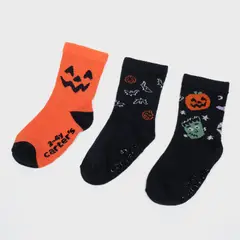 CARTER'S - Calcetines Pack 3 Pares Halloween Unisex