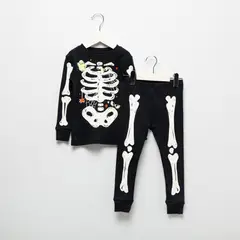 CARTER'S - Pijama 2 Piezas Algodón Halloween Esqueleto Bebé Unisex