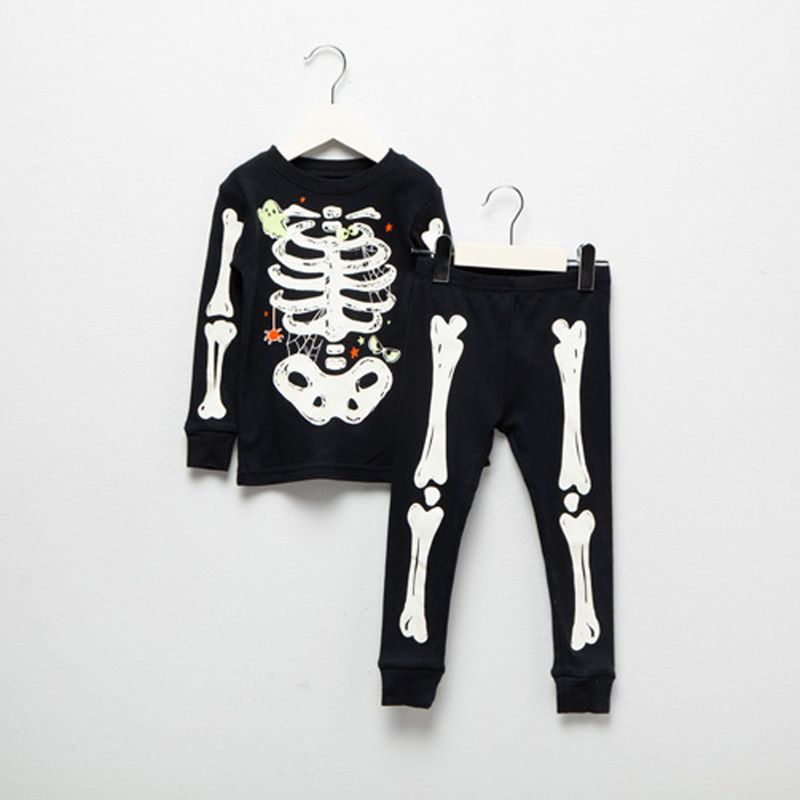 CARTER'S - Pijama 2 Piezas Esqueleto Halloween Algodón Bebé Unisex Carter's
