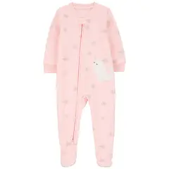 CARTER'S - Pijama Polar Aplicación Bebé Niña