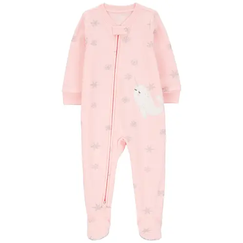 CARTER'S - Pijama Polar Aplicación Bebé Niña