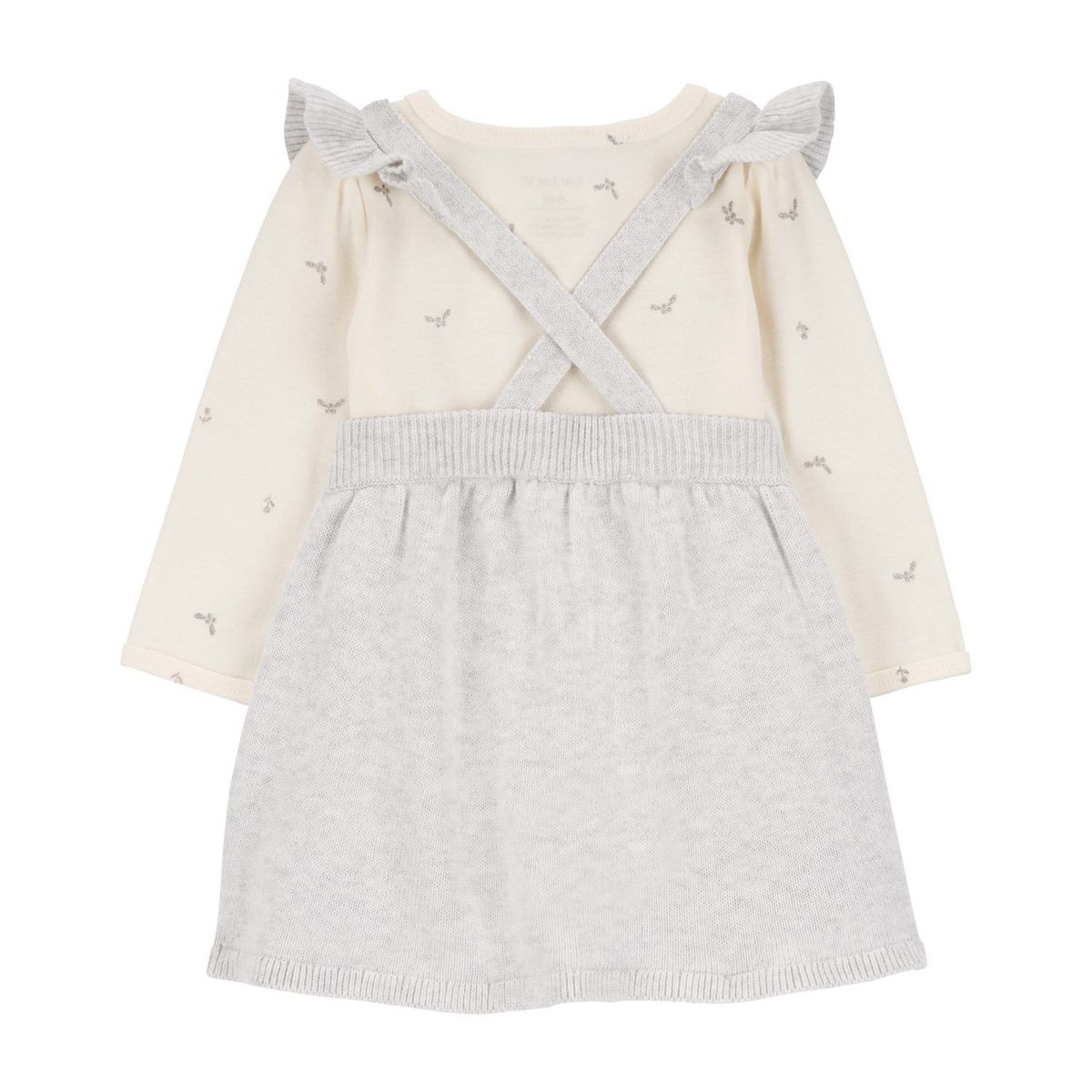 CARTER'S - Conjunto 2 Piezas Vestido y Body Algodón Bebé Niña Carter's