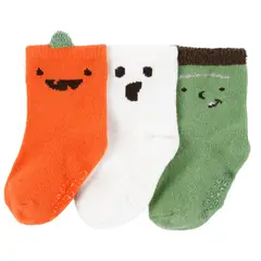 CARTER'S - Pack 3 Pares Calcetines Halloween Bebé Unisex