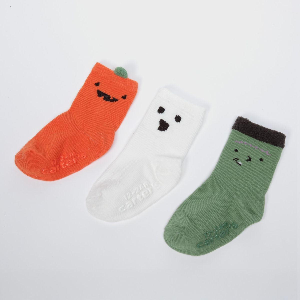 CARTER'S - Pack 3 Pares Calcetines Halloween Bebé Unisex Carter's