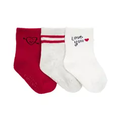 CARTER'S - Calcetines Pack 3 Pares Bebé Unisex