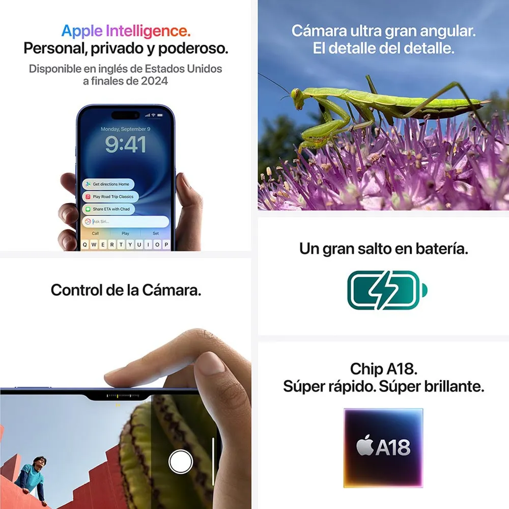 Apple iPhone 16 128GB Ultramarino, foto 8