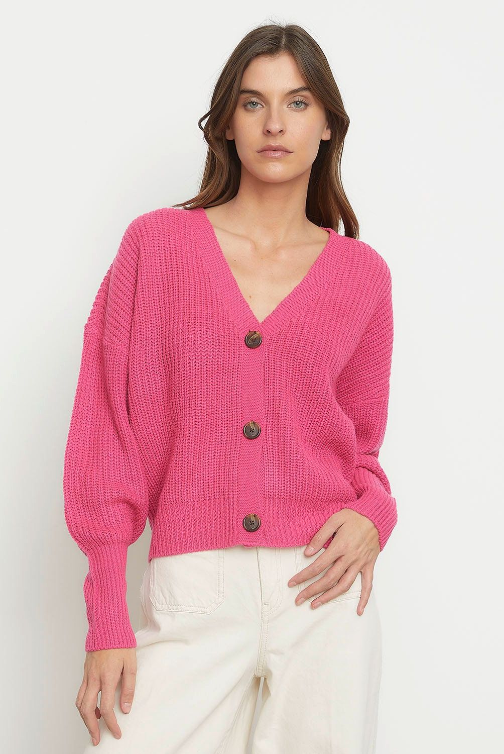VERO MODA - Cárdigan Botones Mujer Vero Moda