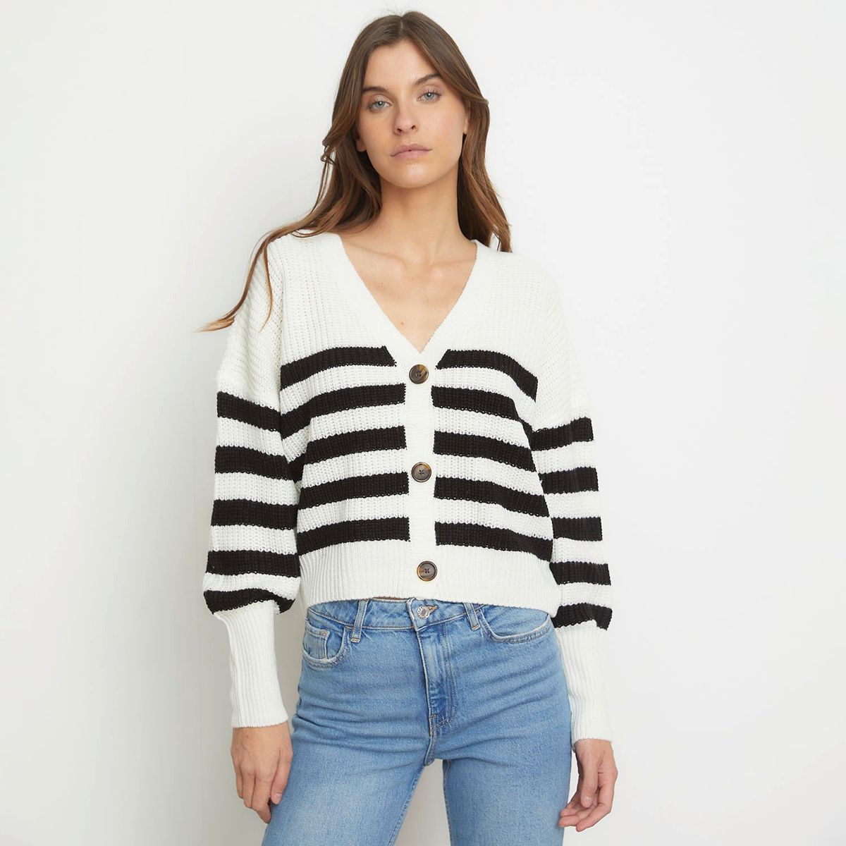 VERO MODA - Cárdigan Botones Mujer Vero Moda