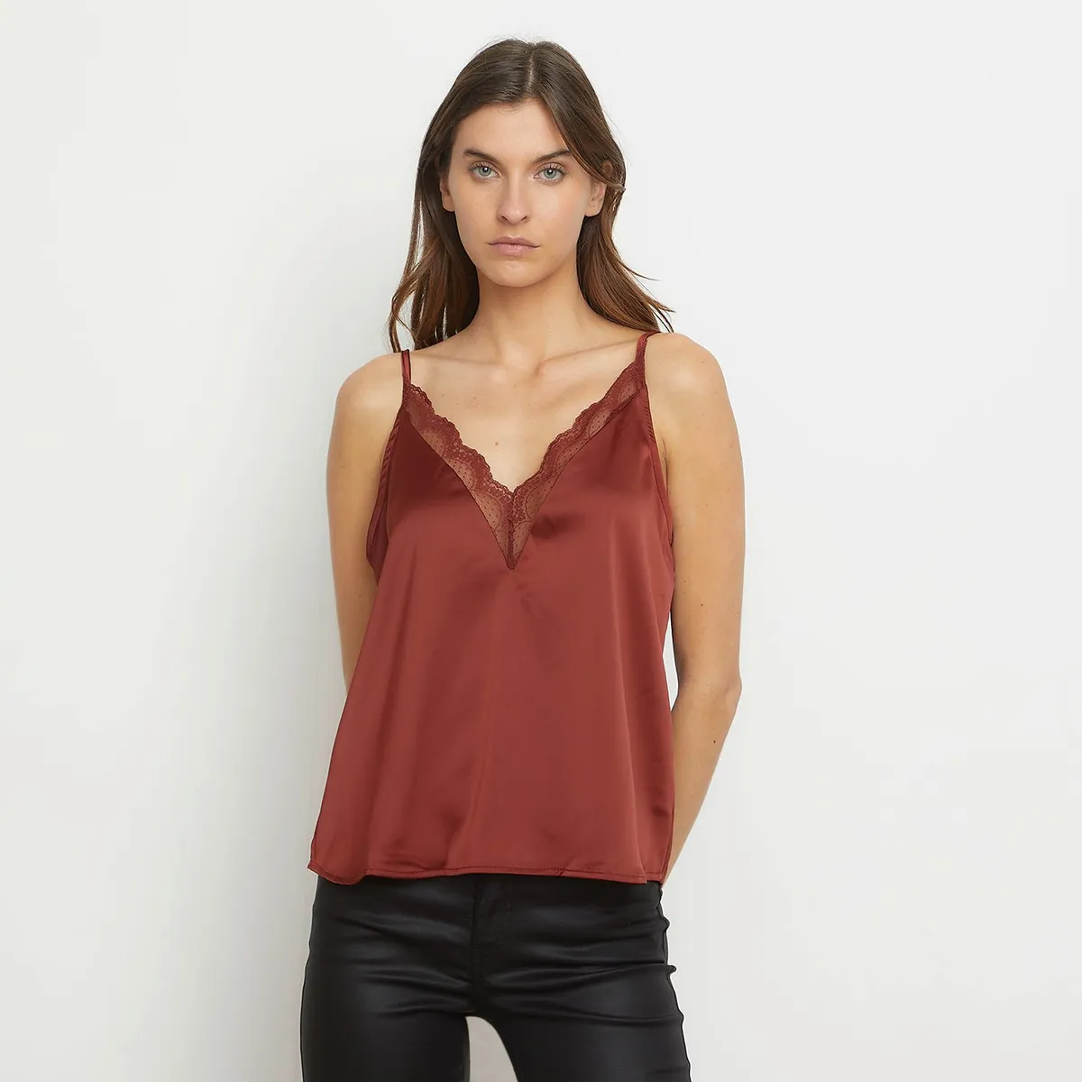 VERO MODA - Top Lencero Mujer Vero Moda