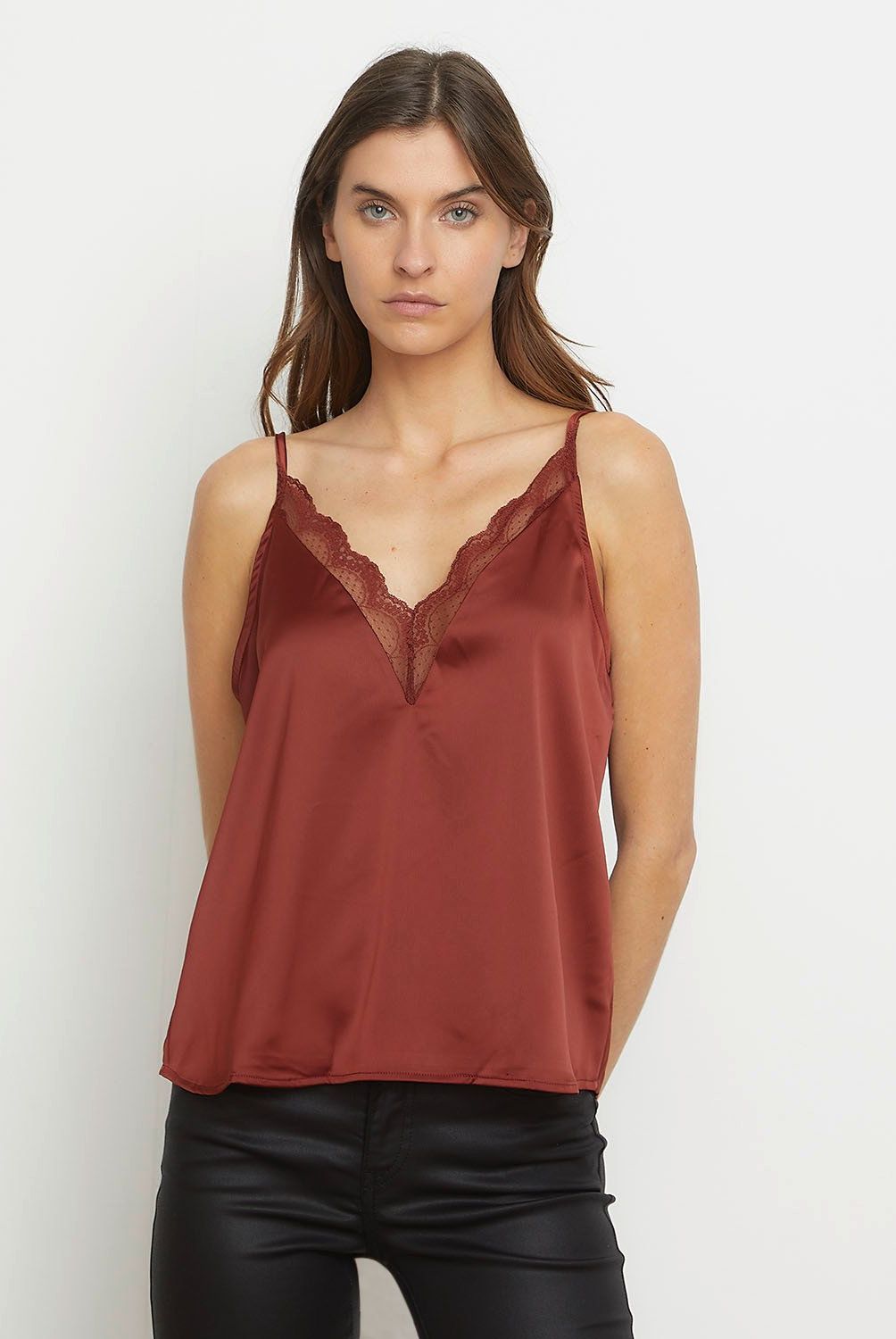 VERO MODA - Top Lencero Mujer Vero Moda