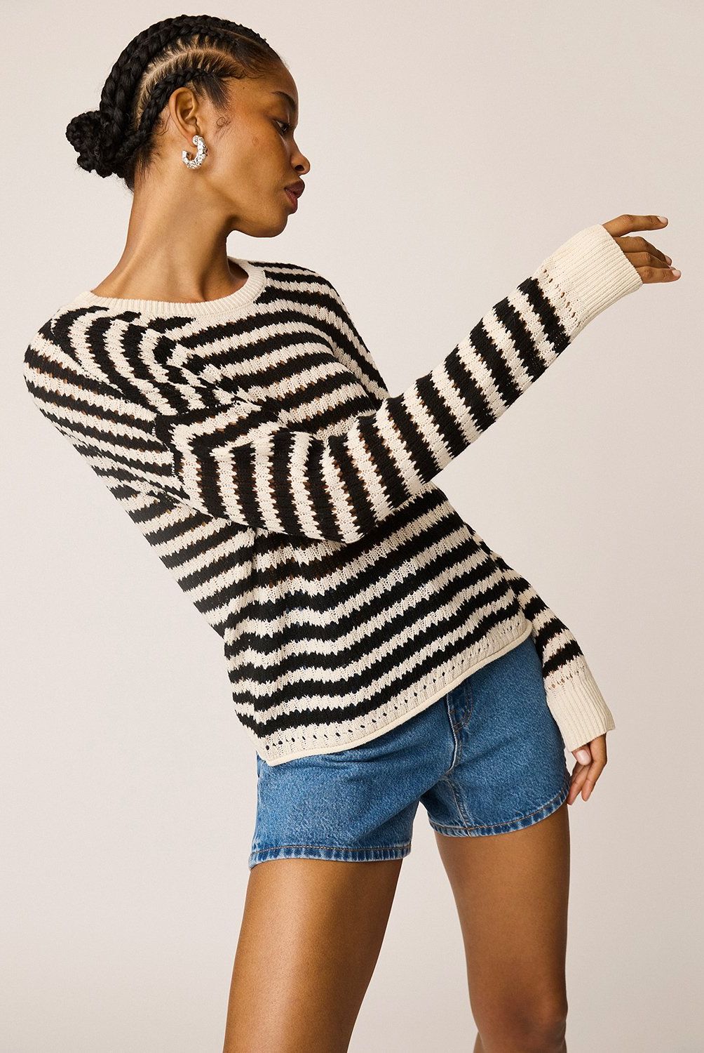 VERO MODA - Sweater Rayas Mujer Vero Moda