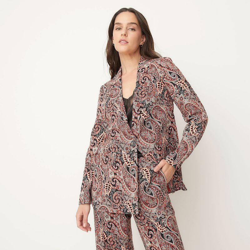 VERO MODA - Blazer Estampado Mujer Vero Moda