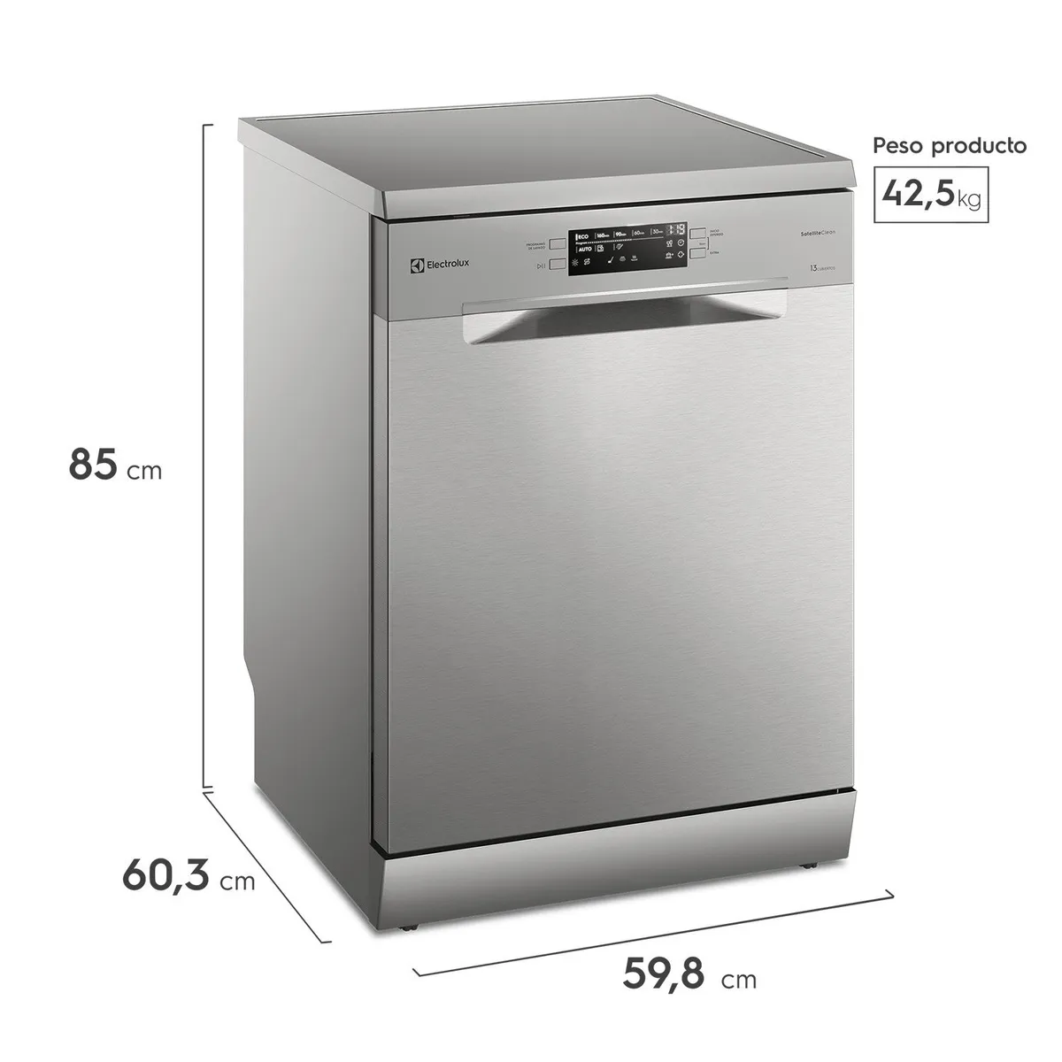 ELECTROLUX - Lavavajilla 13 Cubiertos Europe 9880 Electrolux