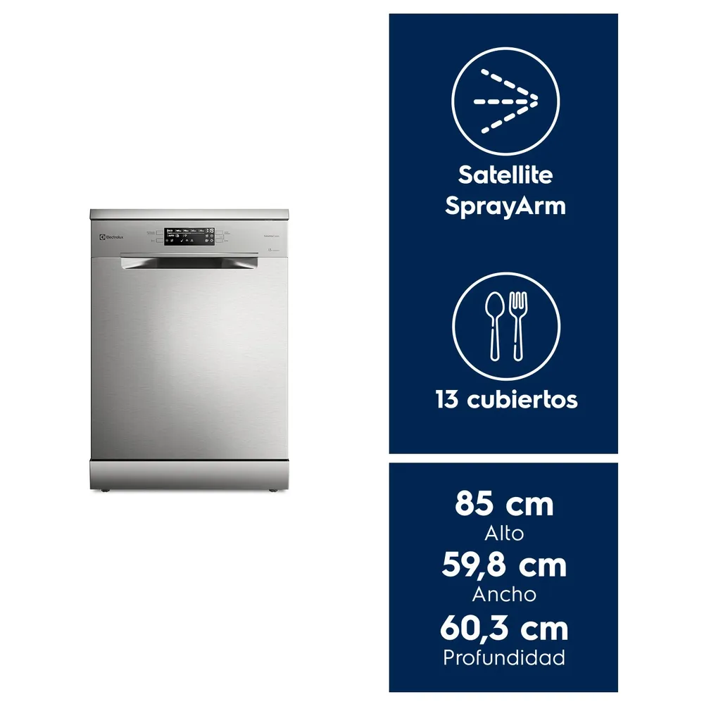 Electrolux Europe 9880 13 Cubiertos Acero, foto 8