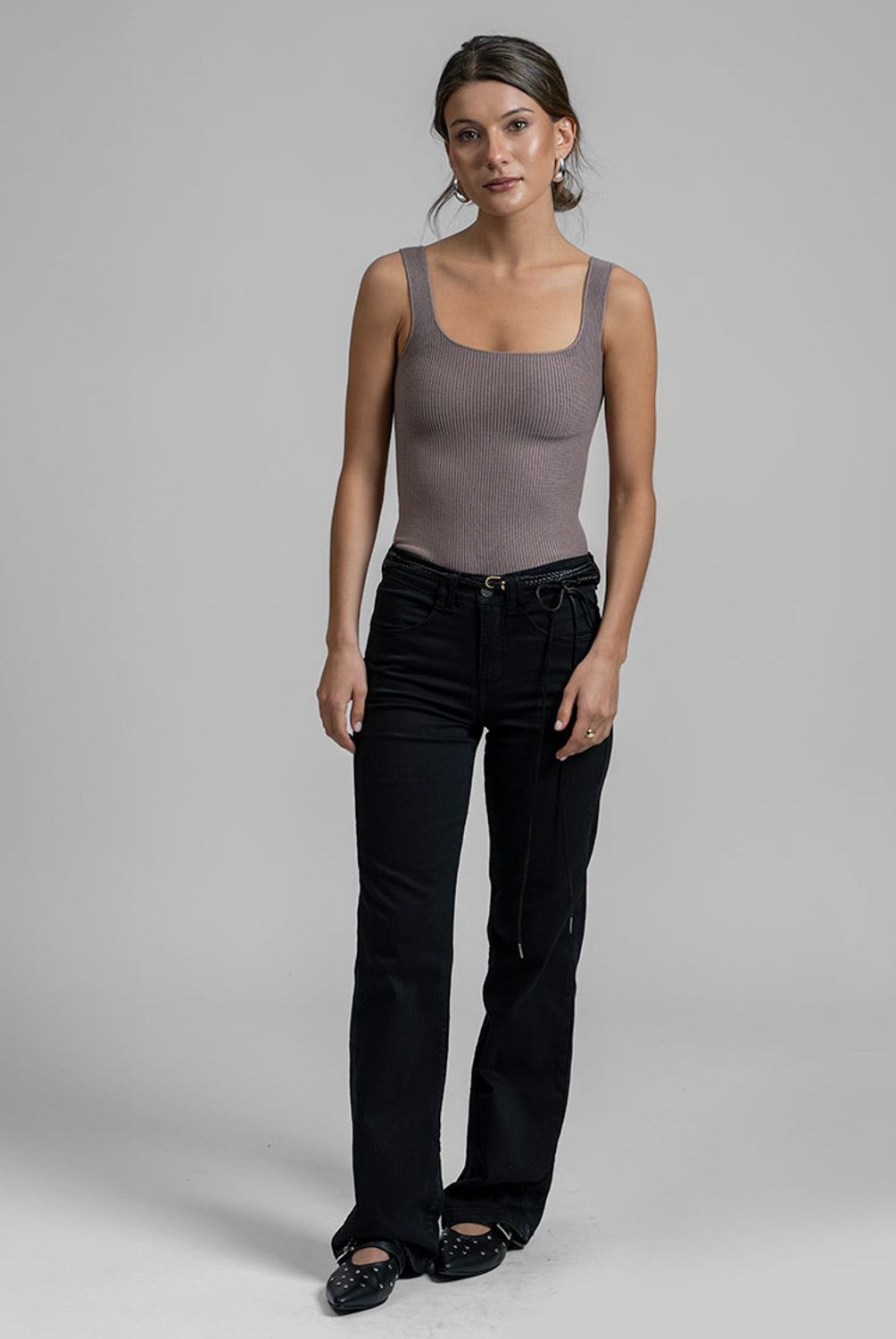 LOLITA POCKET - Polera Colo Beige Lolita Pocket