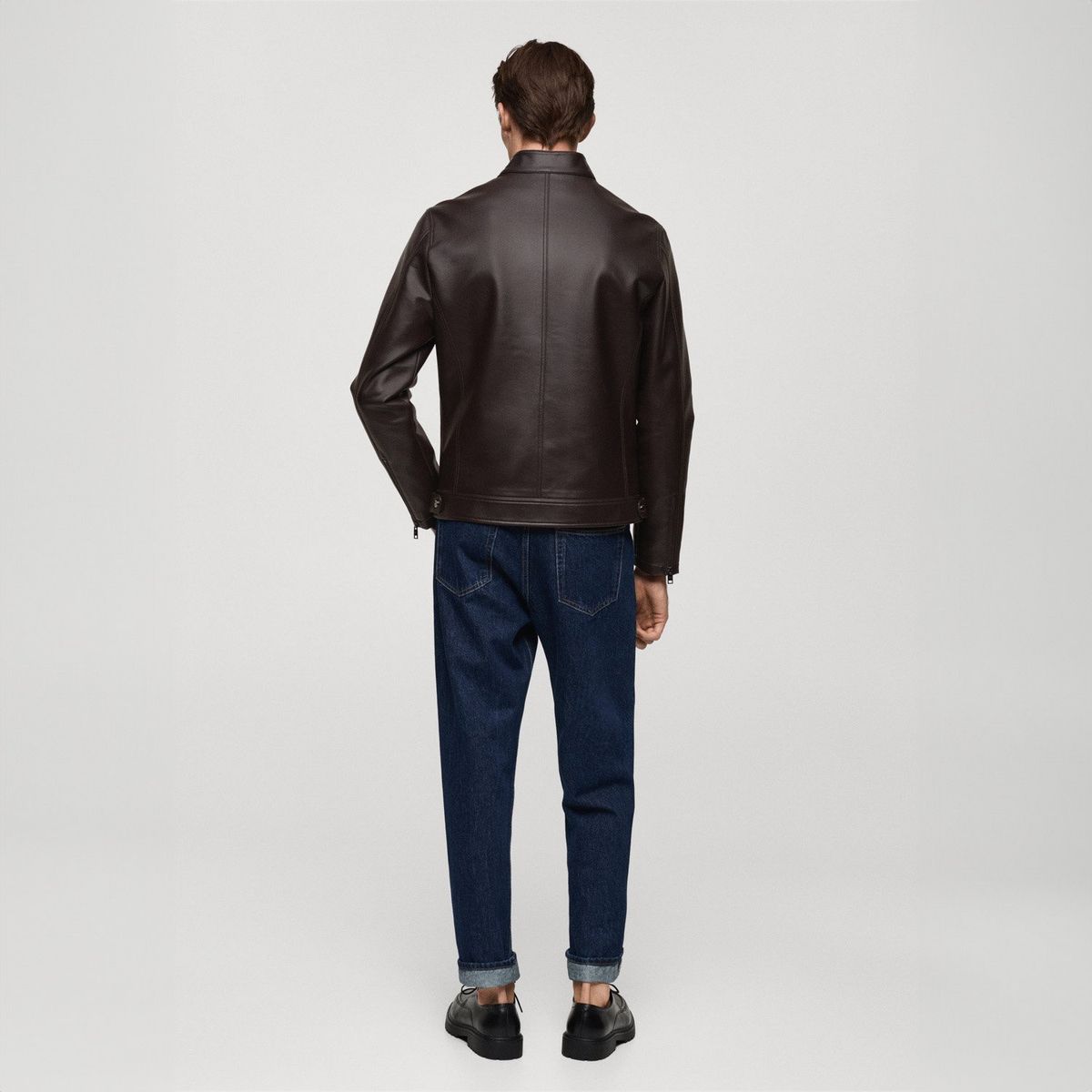 MANGO MAN - Chaqueta Joseno Pu Slim Fit Hombre Mango Man