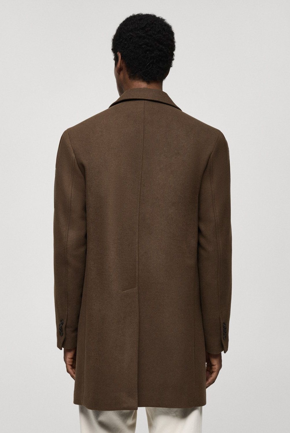 MANGO MAN - Chaqueta Ligero Lana Reciclada Hombre Mango Man