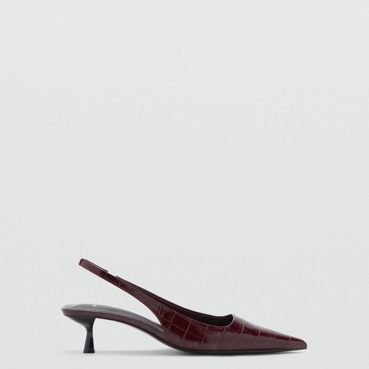 MANGO - Zapato Casual Mujer Rojo Mango