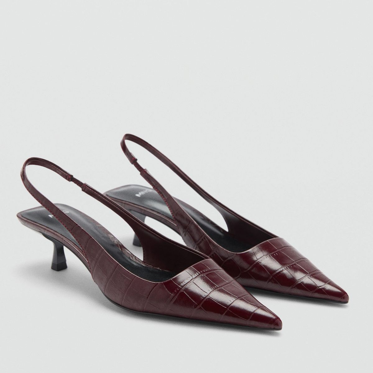 MANGO - Zapato Casual Mujer Rojo Mango