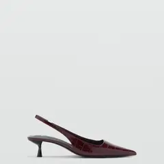 MANGO - Zapato Casual Mujer Rojo