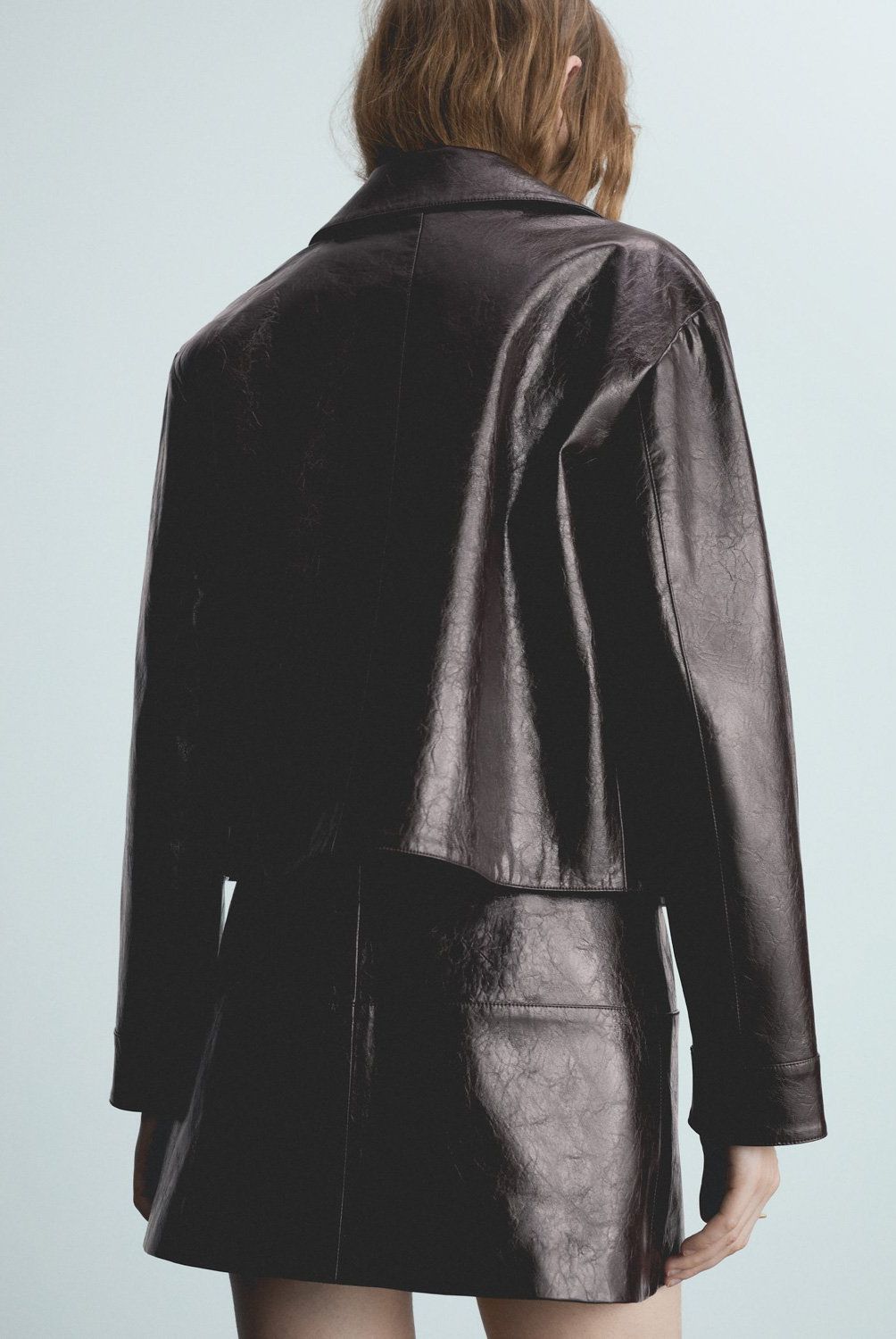 MANGO - Chaqueta Textura Bolsillos Mujer Mango