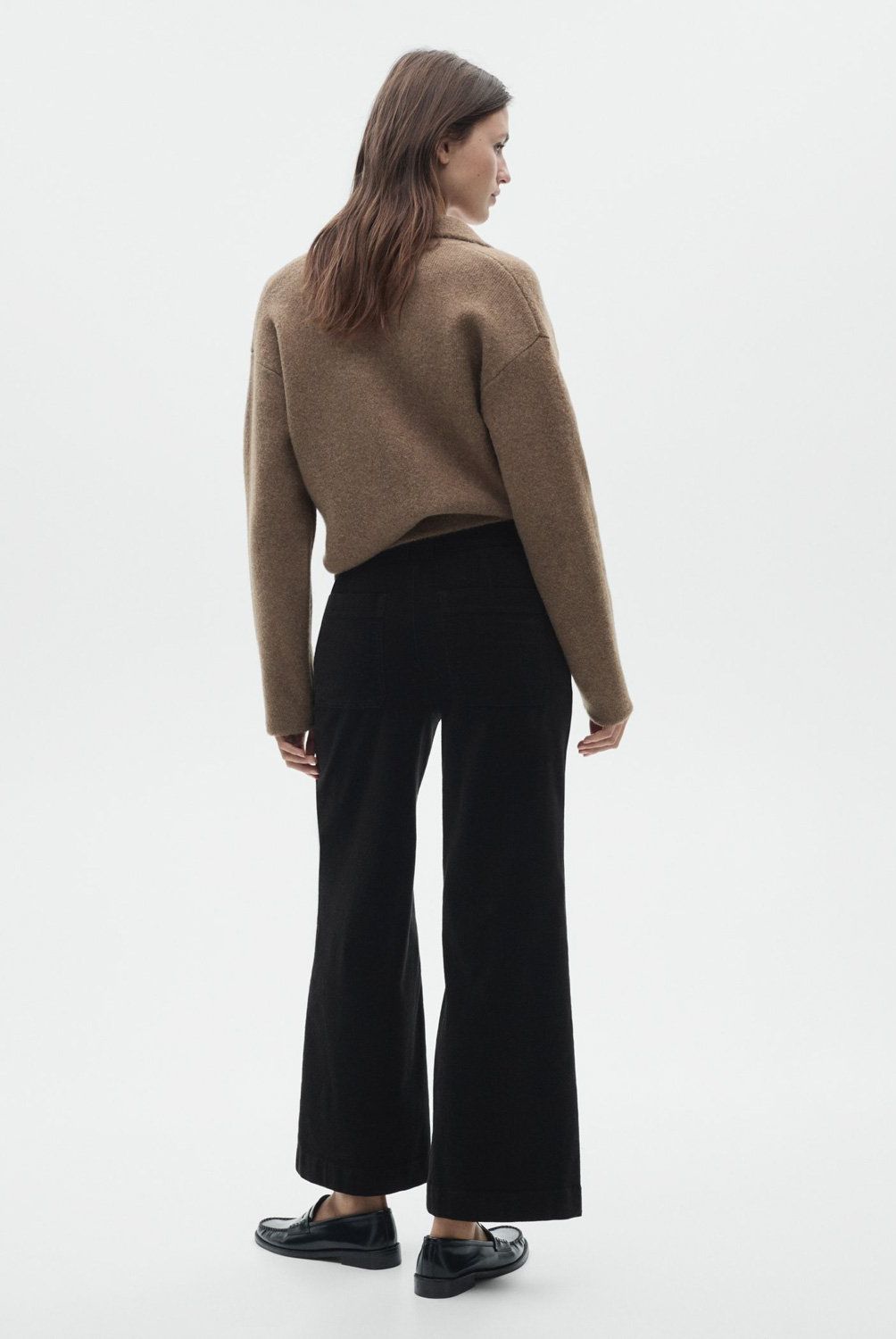 MANGO - Pantalón Catherin Culotte Pana Mujer Mango