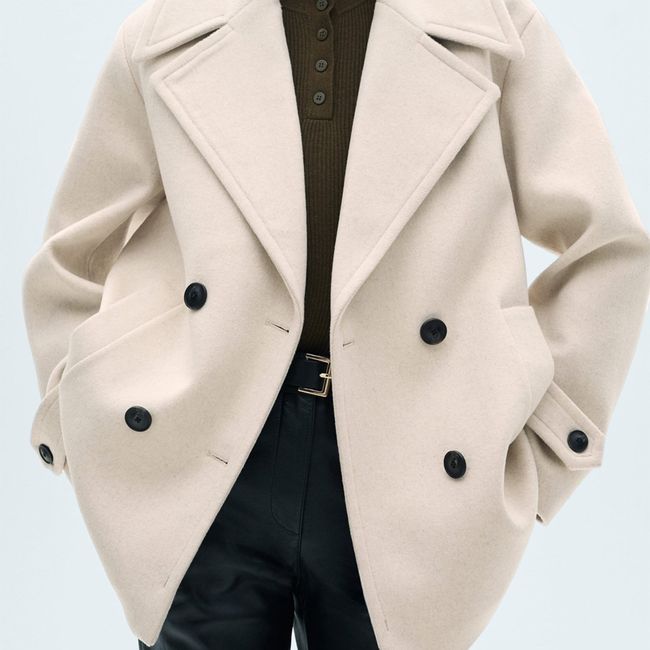 MANGO - Abrigo Mujer Mango